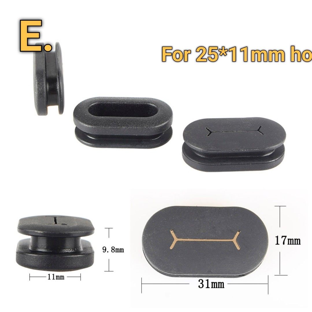 Bike Frame Soft Rubber Seal Cover Di2 Brake Shifter Cable Guide
