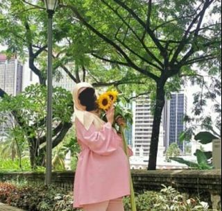Blouse Pink Pregnant Mom