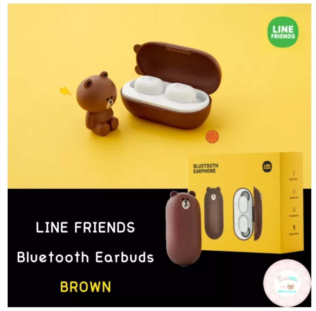 Line friends bluetooth earbuds sales