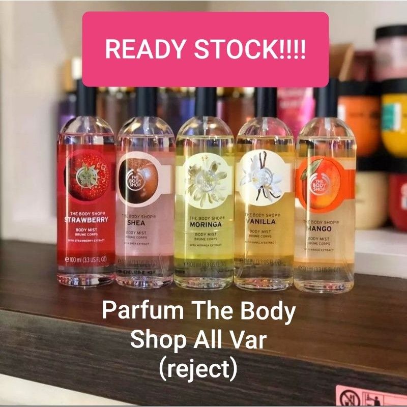 Body Mist The Body Shop, Kesehatan & Kecantikan, Parfum, Kuku & Lainnya di Carousell
