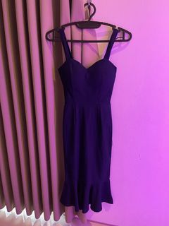 Bodycon Dress Pesta Navy