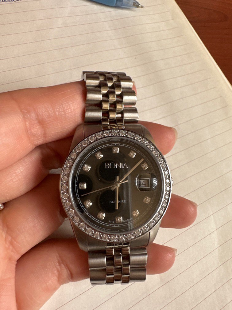 Bonia sapphire watch Women s Fashion Watches Accessories