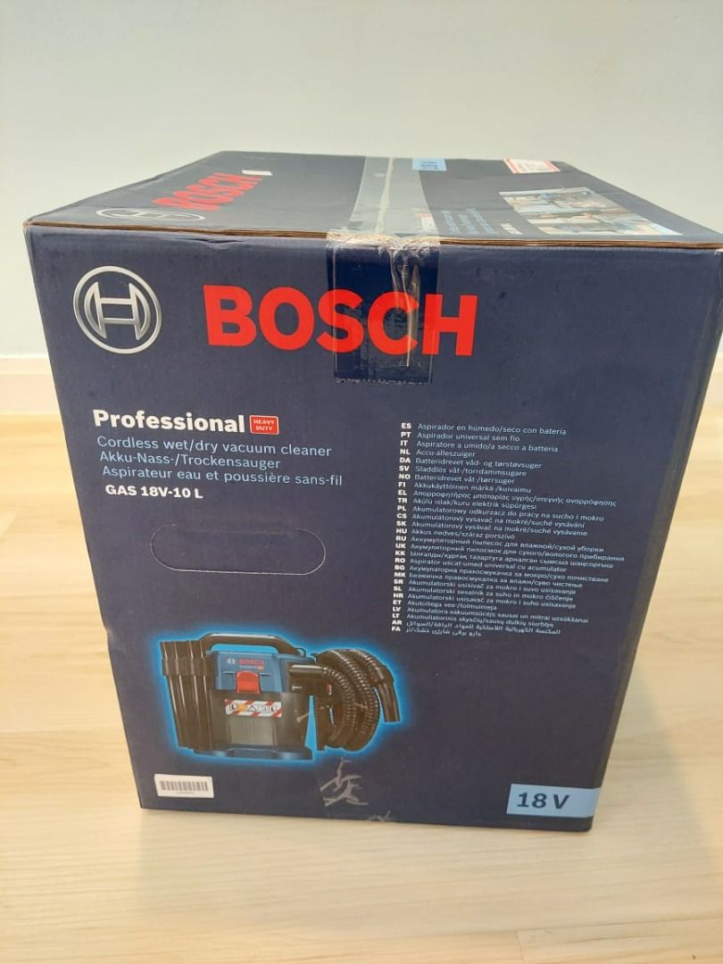 Aspirateur sans fil GAS 18V-10 L Professional 06019C6300 Bosch