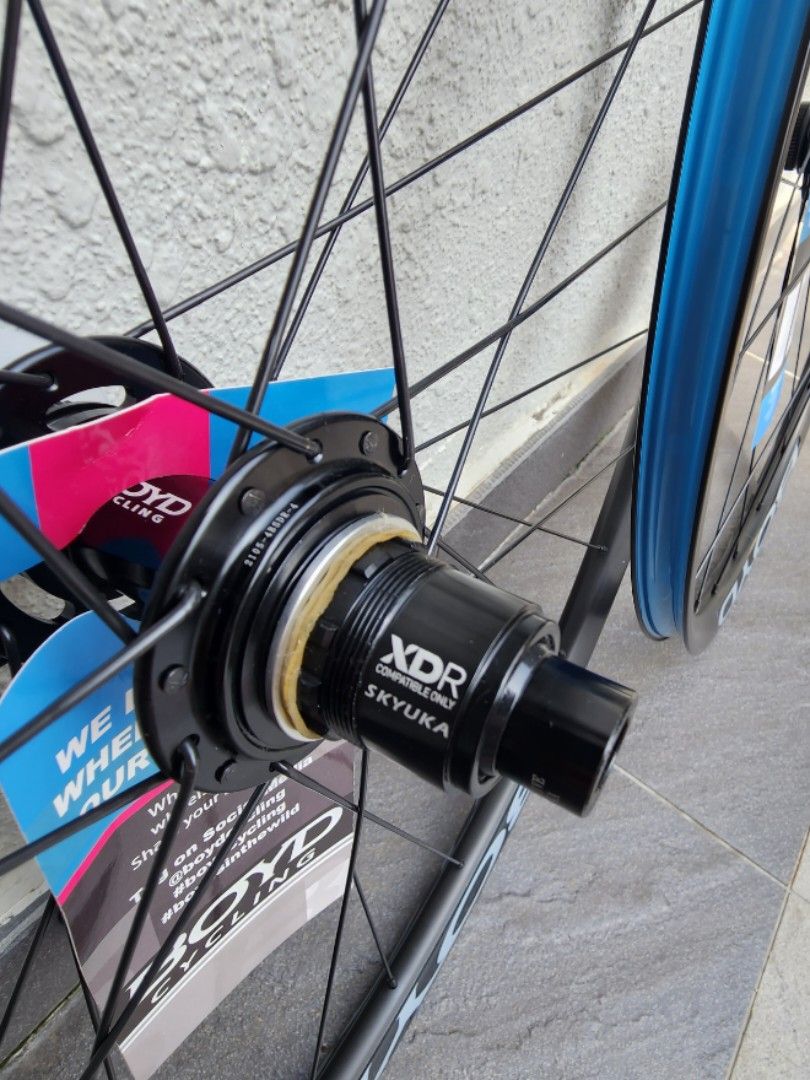 Boyd Cycling Rouleur Disc Wheelset with XDR Freehubs, Sports