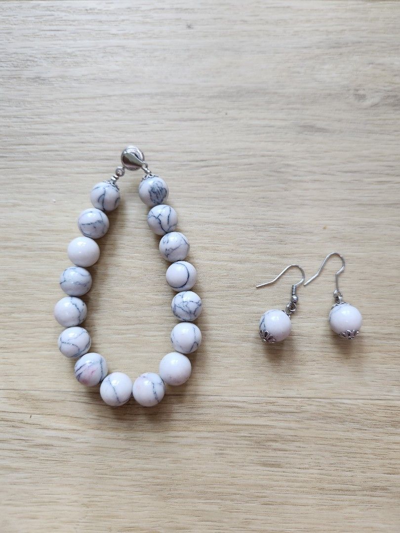 Matching earrings clearance and bracelet