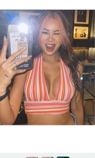 BRAND NEW HALTER NECK SUMMER TOP