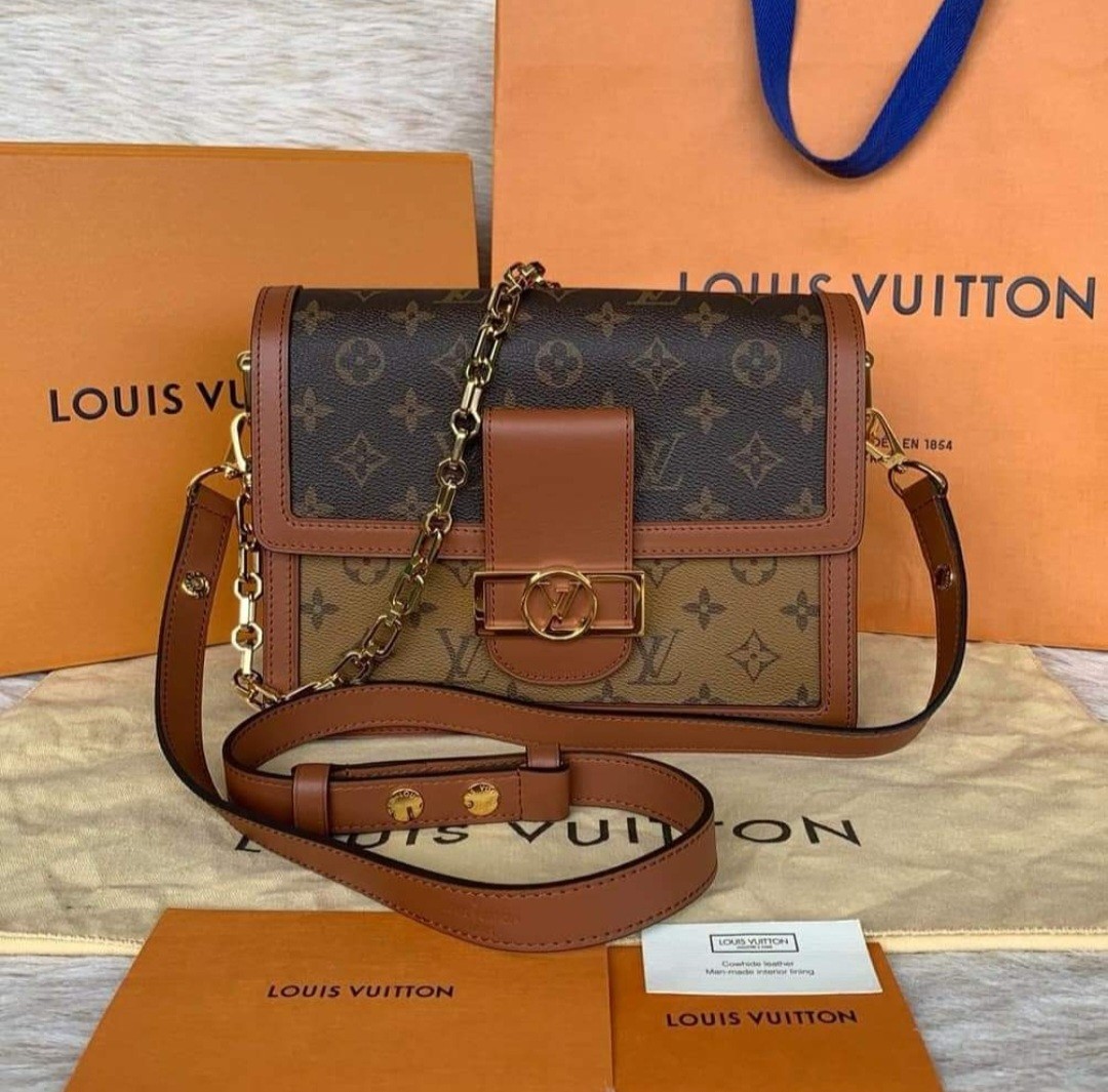 Louis Vuitton Mini Dauphine, Luxury, Bags & Wallets on Carousell