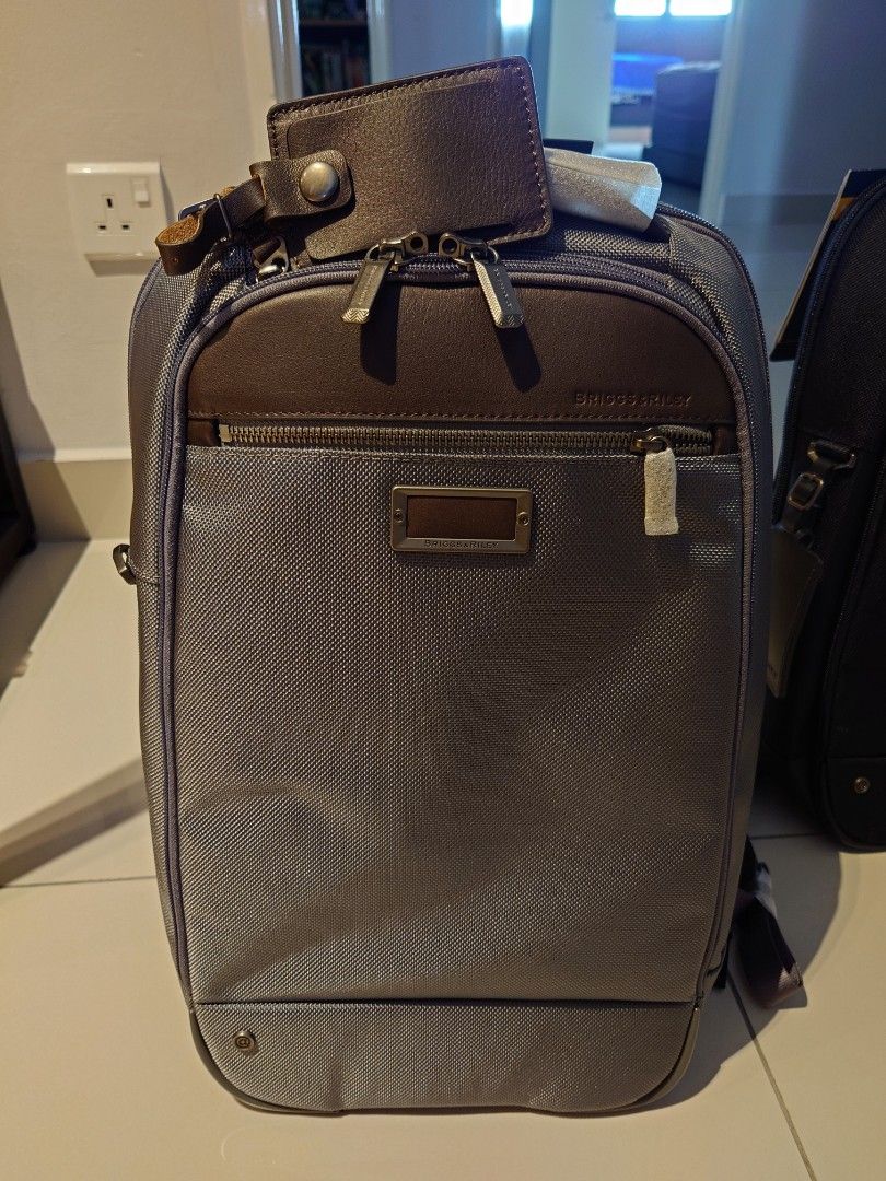 Briggs Riley Briggs and Riley Medium Slim Backpack Men s Fashion Bags Backpacks on Carousell