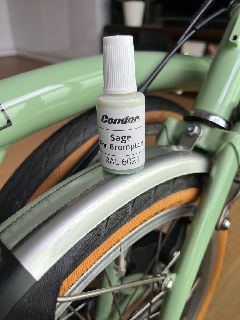 Brompton Sage Green Touch Up Paint 30ml, Sports Equipment, Bicycles & Parts, Parts & Accessories