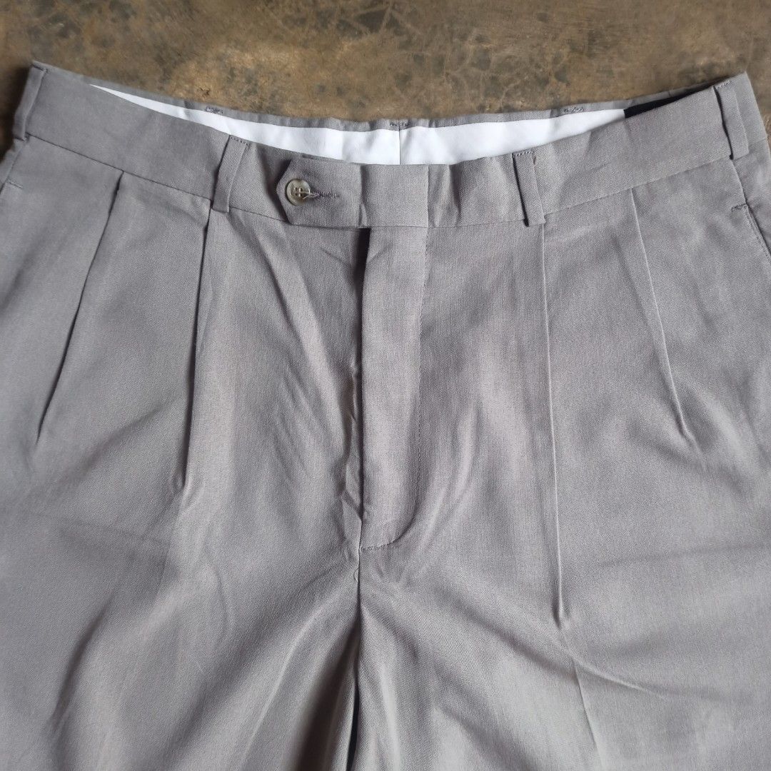 Dockers Slates  Pants  Dockers Slates Dress Slacks Size 36x32 Charcoal  Grayolive  Poshmark