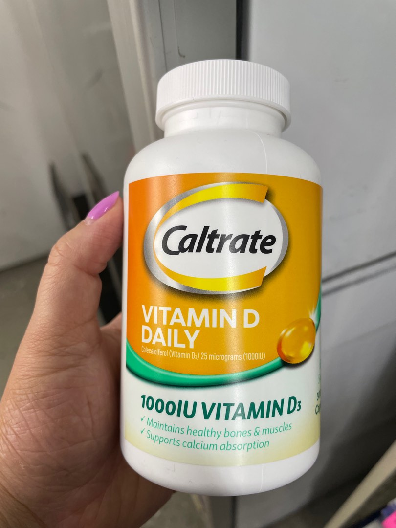 Caltrate Vitamin D 1000iu 300 Capsules, Health & Nutrition, Health