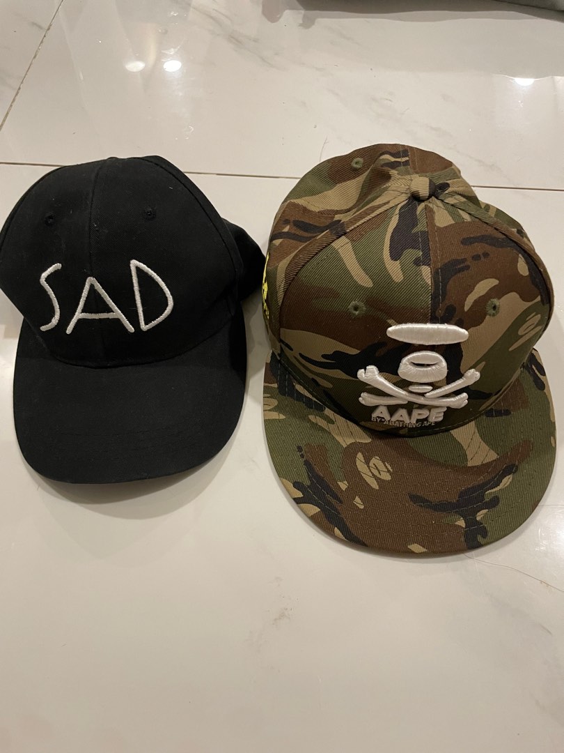 Caps AAPE SOLD Men S Fashion Watches Accessories Caps Hats On Carousell