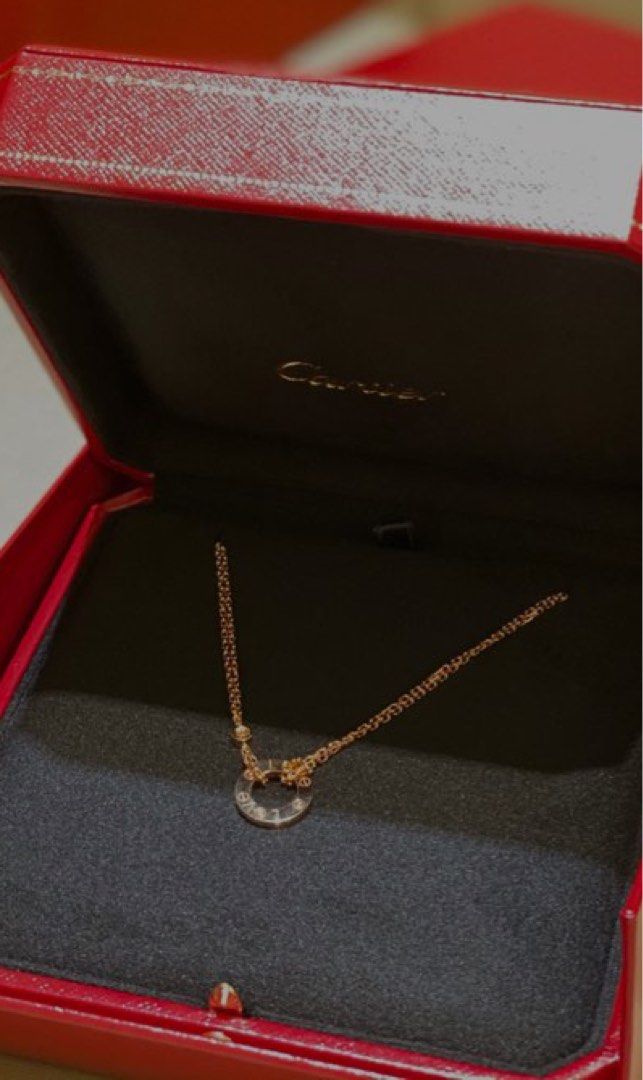 Cartier LOVE NECKLACE YELLOW GOLD | ShopLook