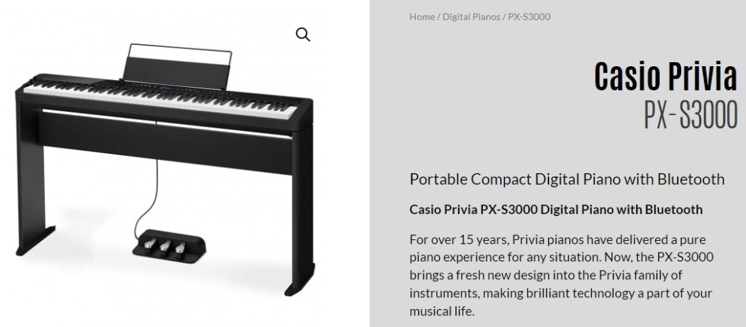 Privia s3000 sale