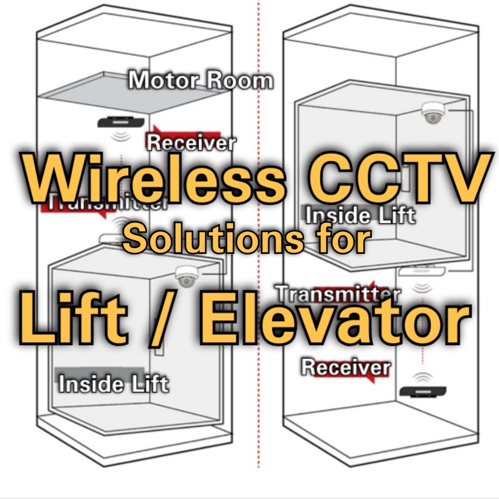 Wireless CCTV Solution for Lift Camera For Condo MCST HDB Industrial