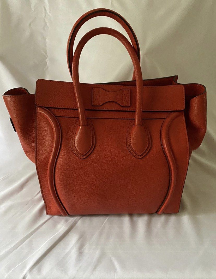 Celine on sale luggage orange