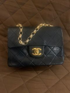 Chanel lamb skin