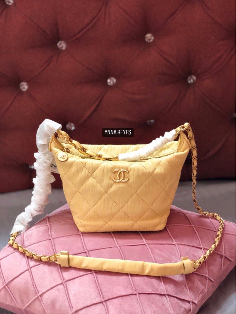 Chanel Hobo Two Way Sling Bag, Luxury, Bags & Wallets on Carousell