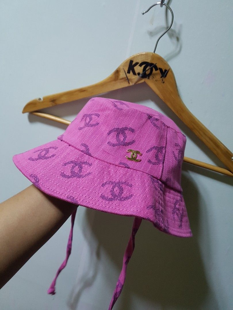 Chanel Monogram Bucket Hat Luxury Accessories on Carousell