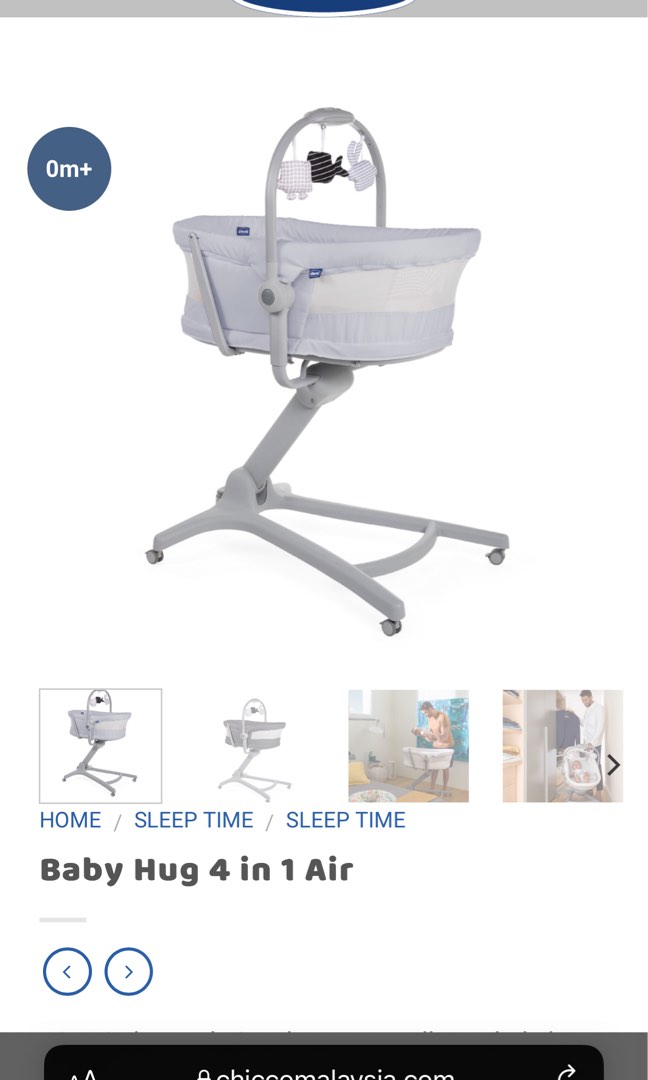 Chicco Baby Hug 4 in 1 Air, Babies & Kids, Baby Nursery & Kids