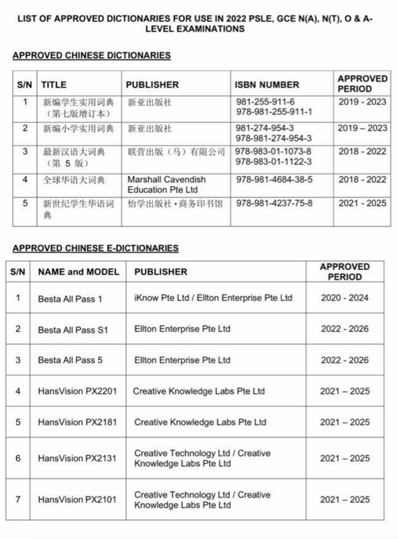 Chinese EDictionary, Hobbies & Toys, Stationery & Craft, Stationery