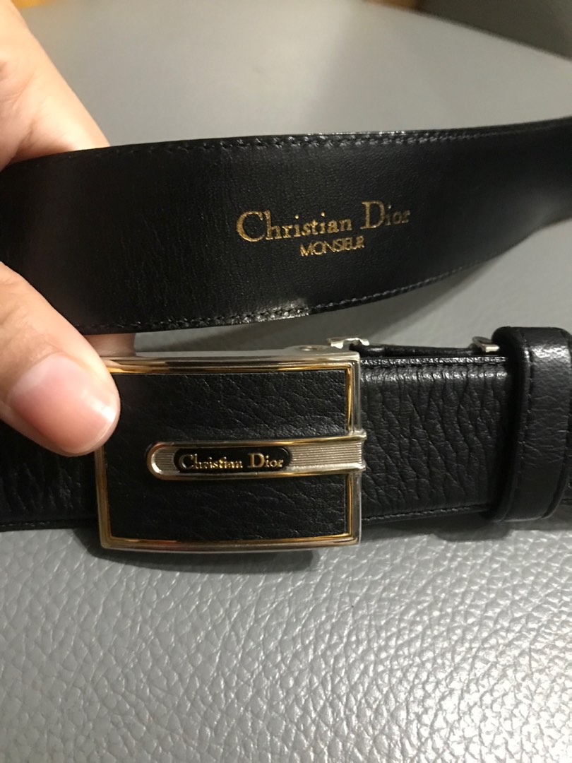 Christian Dior Belt Vintage, Men's Fashion, Watches & Accessories