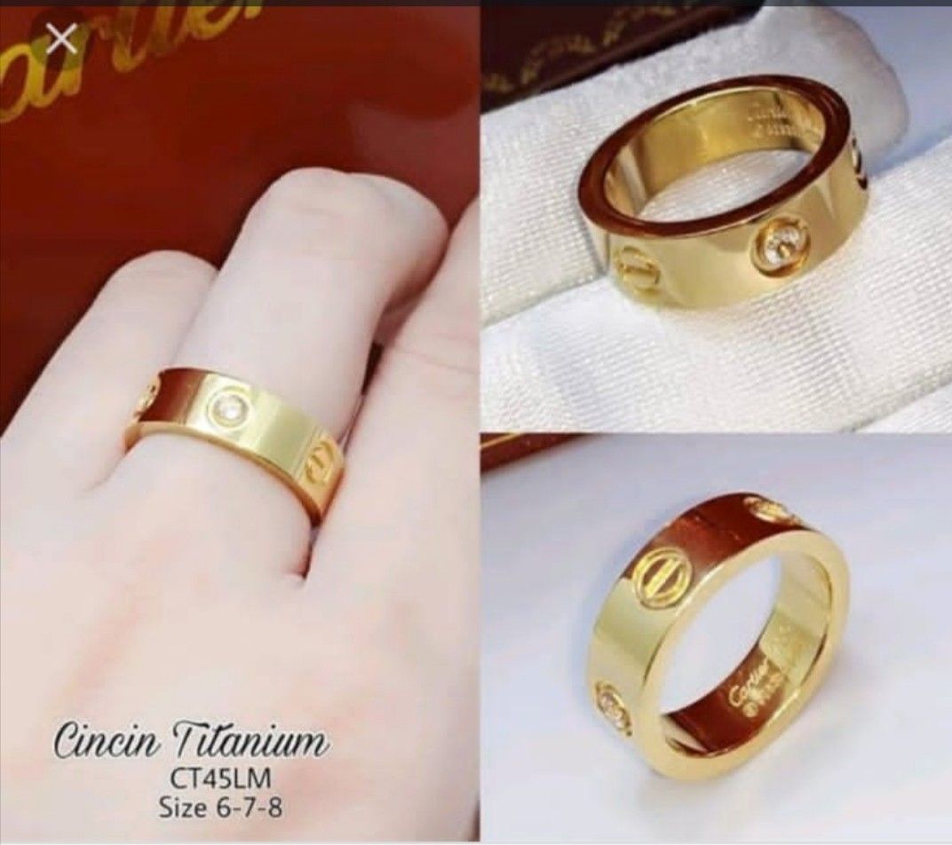 Cincin hot sale cartier original