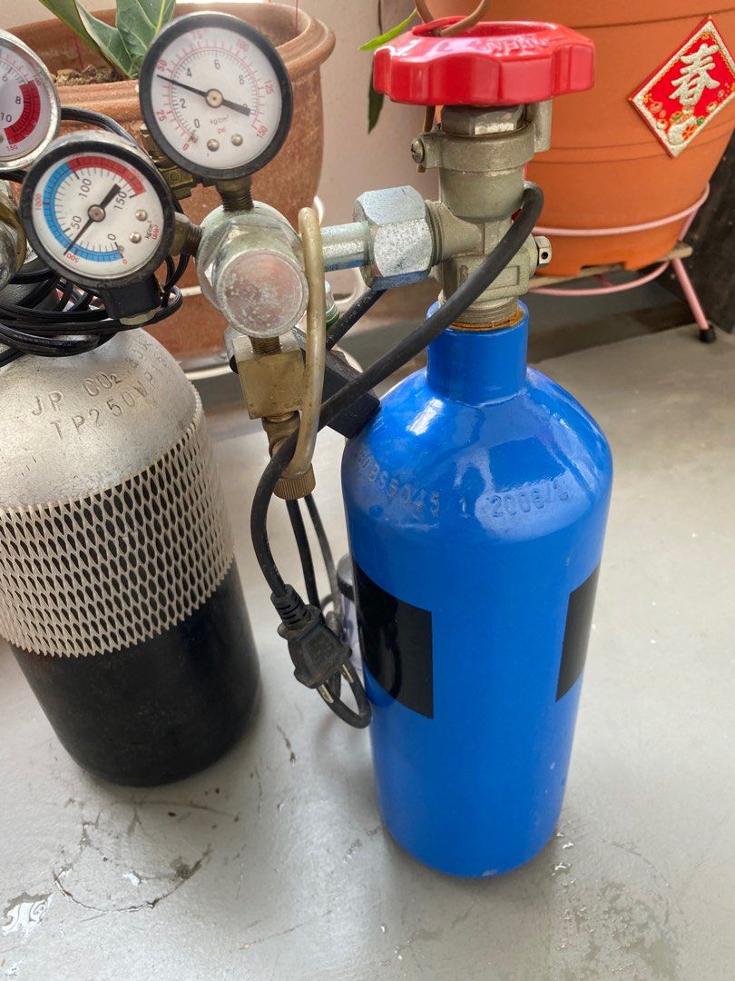 Co2 Canisters (Blue), Furniture & Home Living, Gardening, Gardening