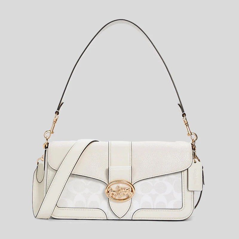 Coach Shoulder Bag In Signature, Luxury, Bags & Wallets on