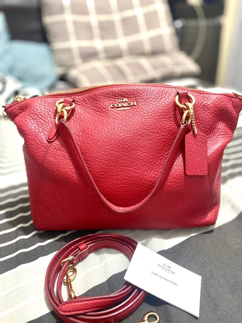Coach Kelsey Satchel, Luxury, Bags & Wallets on Carousell