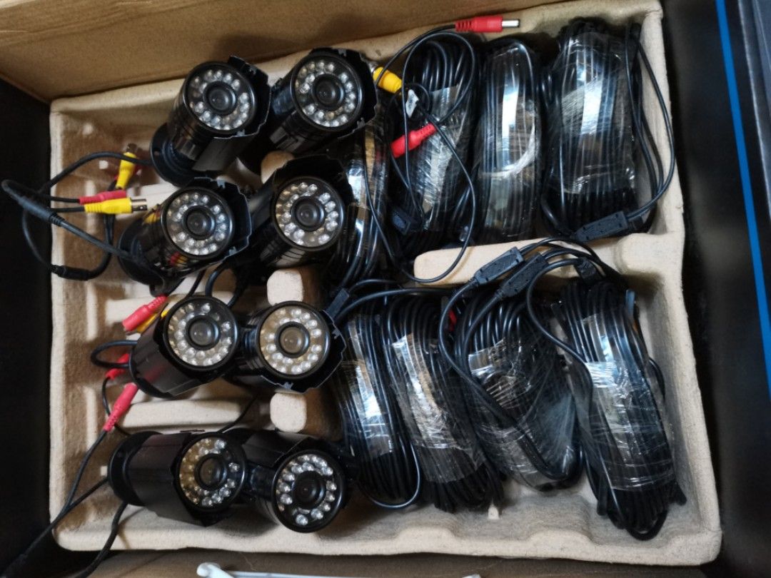 Cocoon 8 Security Camera System with DVR 720P (Category: Security Systems & CCTV Cameras) located in Legazpi City. Submitted by safewater_9e5ecb (Listing ID 1194731661, Image 3). Description: PRICE IS NEGOTIABLE! Brand: Cocoon Model: #HE160232 Color: Black Power Supply DC 12V/2A Mobile Surveillance Supports iOS & Android Condition: Brand New-Open Box (Checked completeness of product and accessories) Features: • 500GB Hard Drive • HDMI Output • Ni