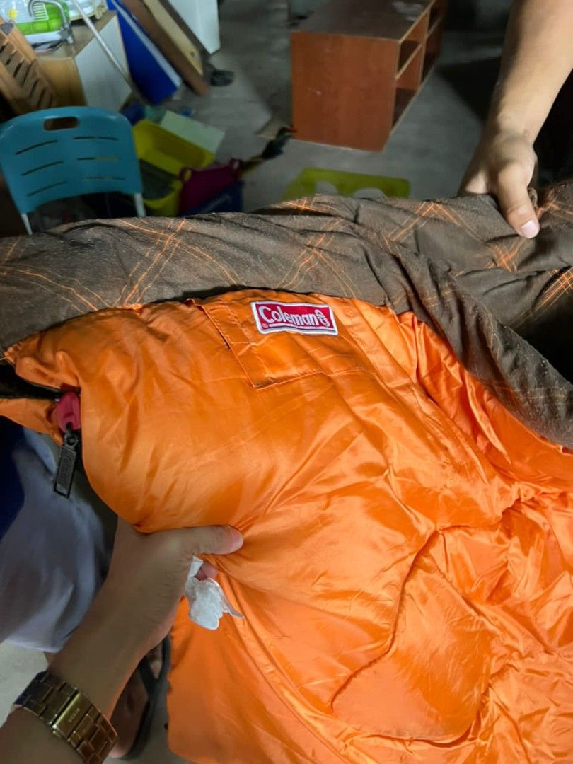 Coleman Sleeping Bag, Furniture & Home Living, Outdoor Furniture on