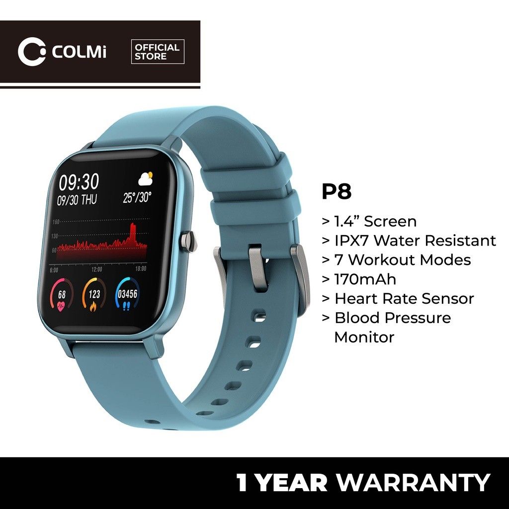 New Free shipping only today Colmi P8 Smart Watch 1.4
