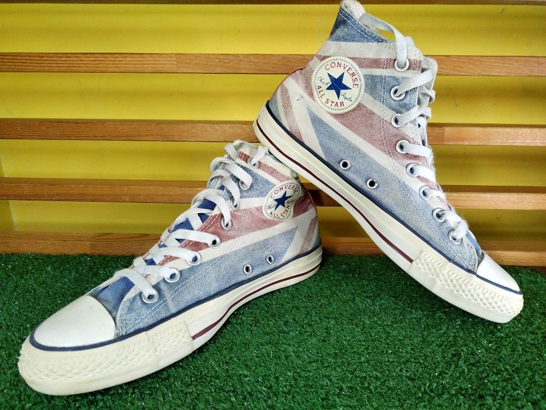 Converse british flag chuck taylors deals