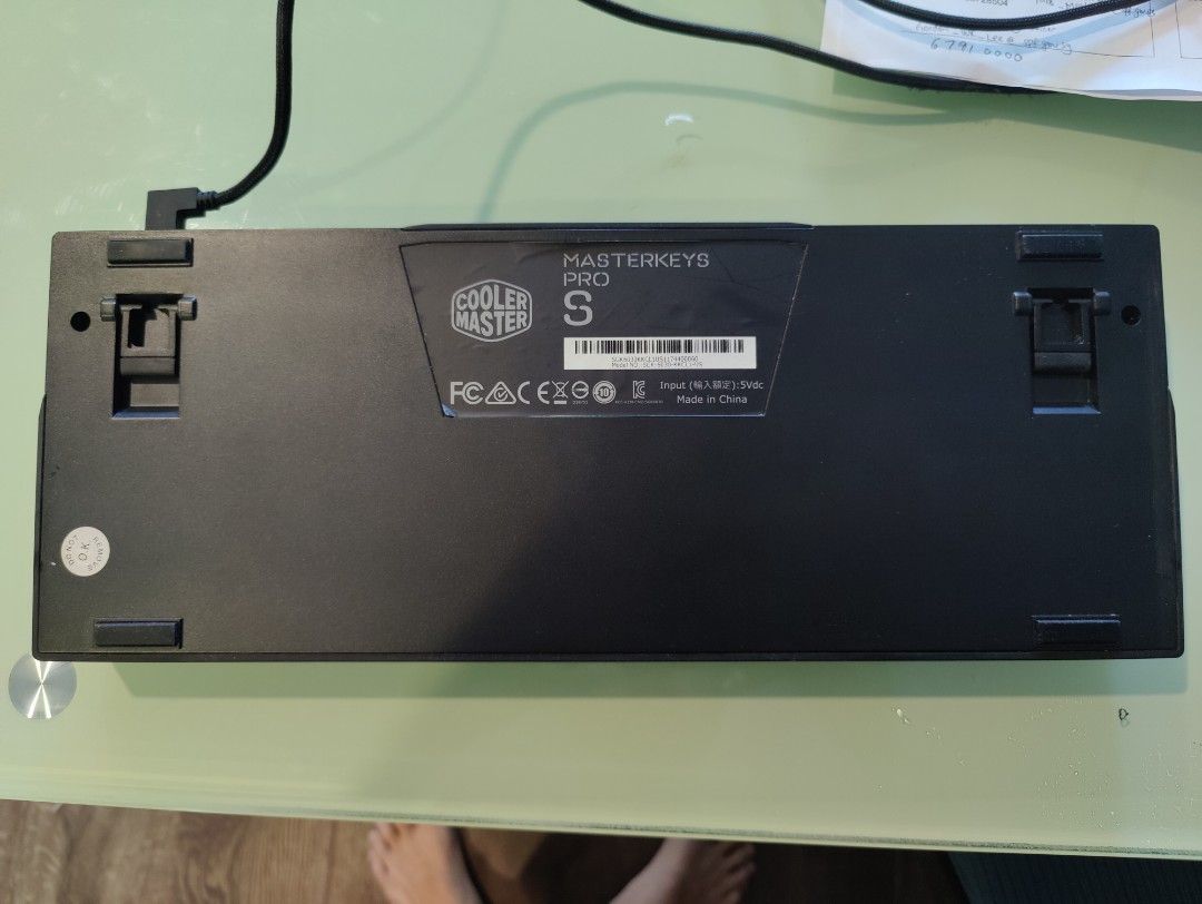Cooler Master Gaming keyboard (RGB) NEW, Computers & Tech, Parts
