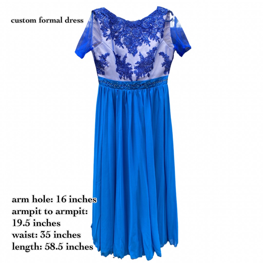 custommade formal dress, Women's Fashion, Dresses & Sets, Evening dresses & gowns on Carousell