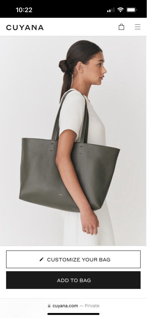 Cuyana canvas tote sale