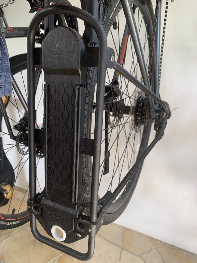 Decathlon Bike Rack Elops 500 Rear Bclip Disc Black, Sports Equipment