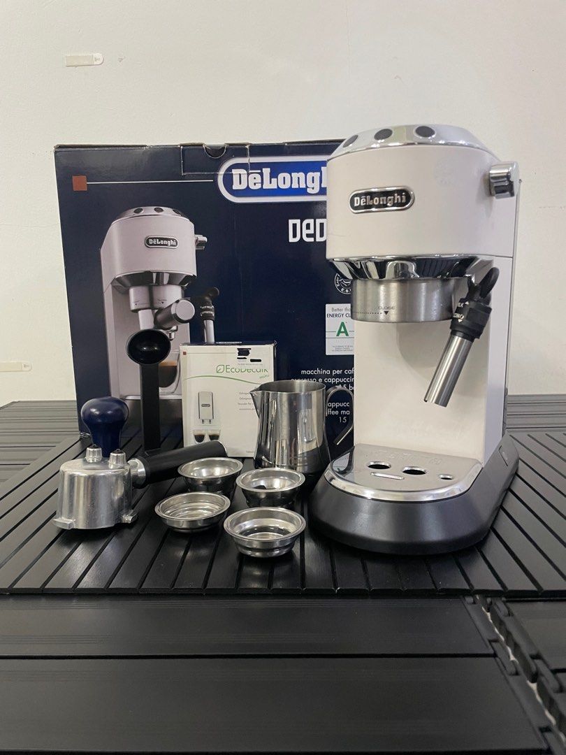 Delonghi Dedica & Grinder, Furniture & Home Living, Kitchenware