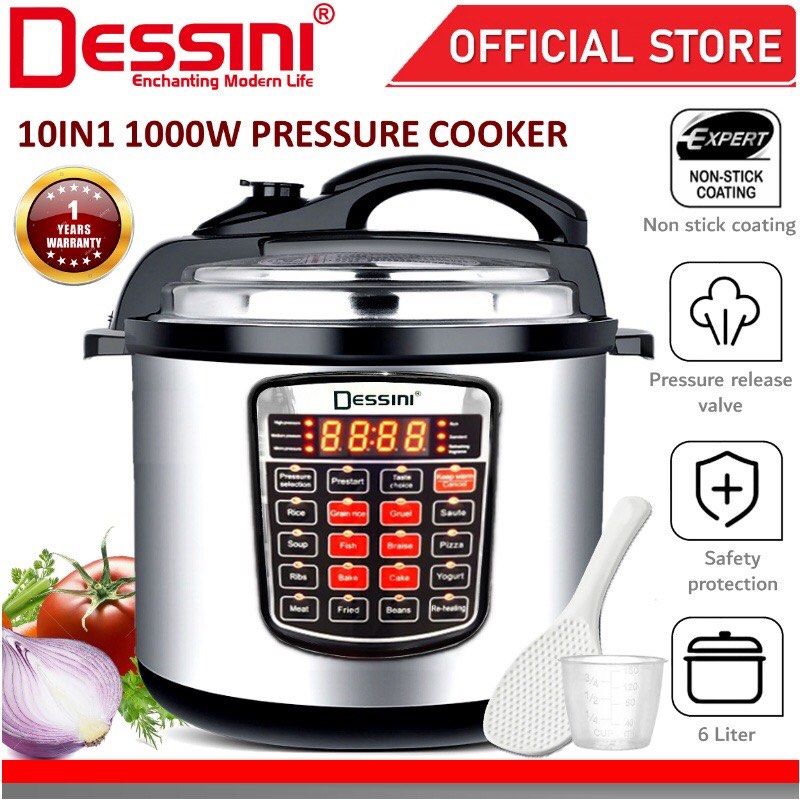 Electric pressure cooker discount stainless steel inner pot
