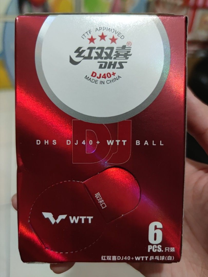 DHS 3-Stern Tischtennisbälle 10er Pack - Wettkampfball Plastik Weiß