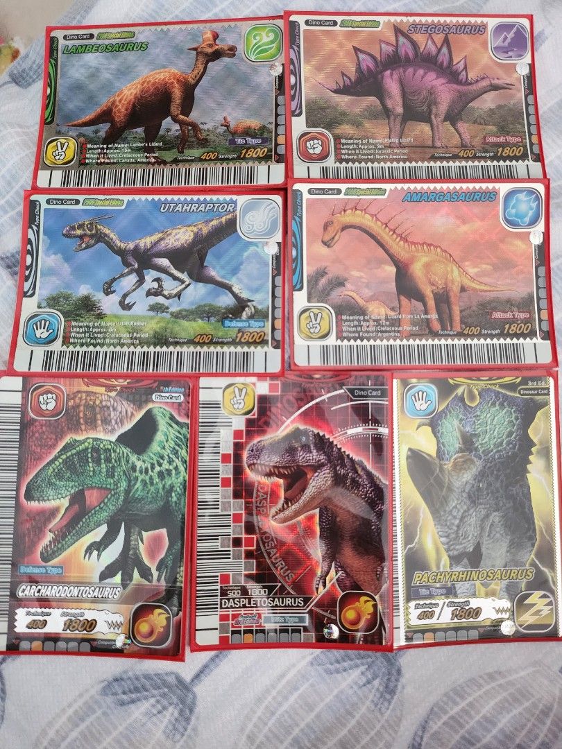 Give you dinosaur king anime cards by Raghax | Fiverr