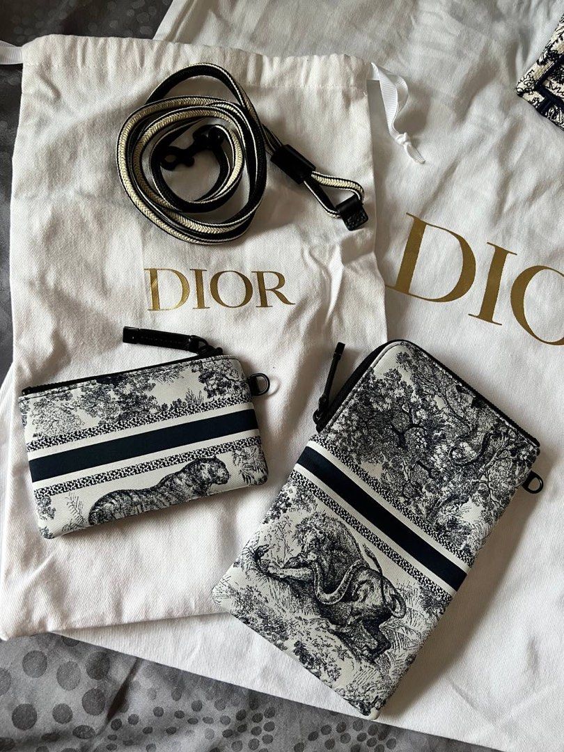 Christian Dior DiorTravel Multifunctional Pouch Printed Technical Fabric