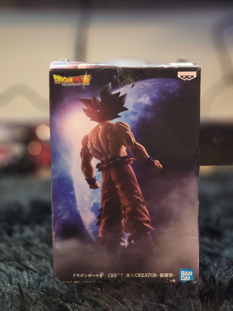 New 18 Dragon ball Goku figure Ultra Instinct Model FC Studio Replica NO  Scenes