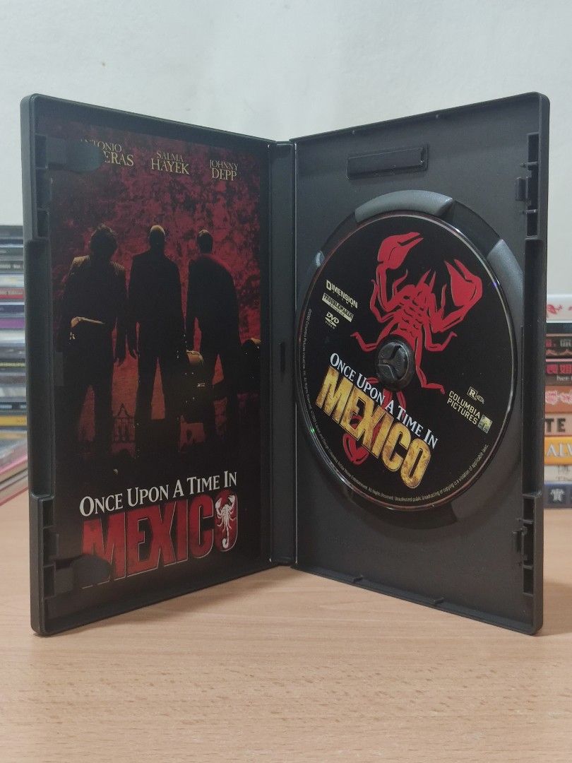 (DVD) Once Upon A Time In Mexico, Hobbies & Toys, Music & Media, CDs ...