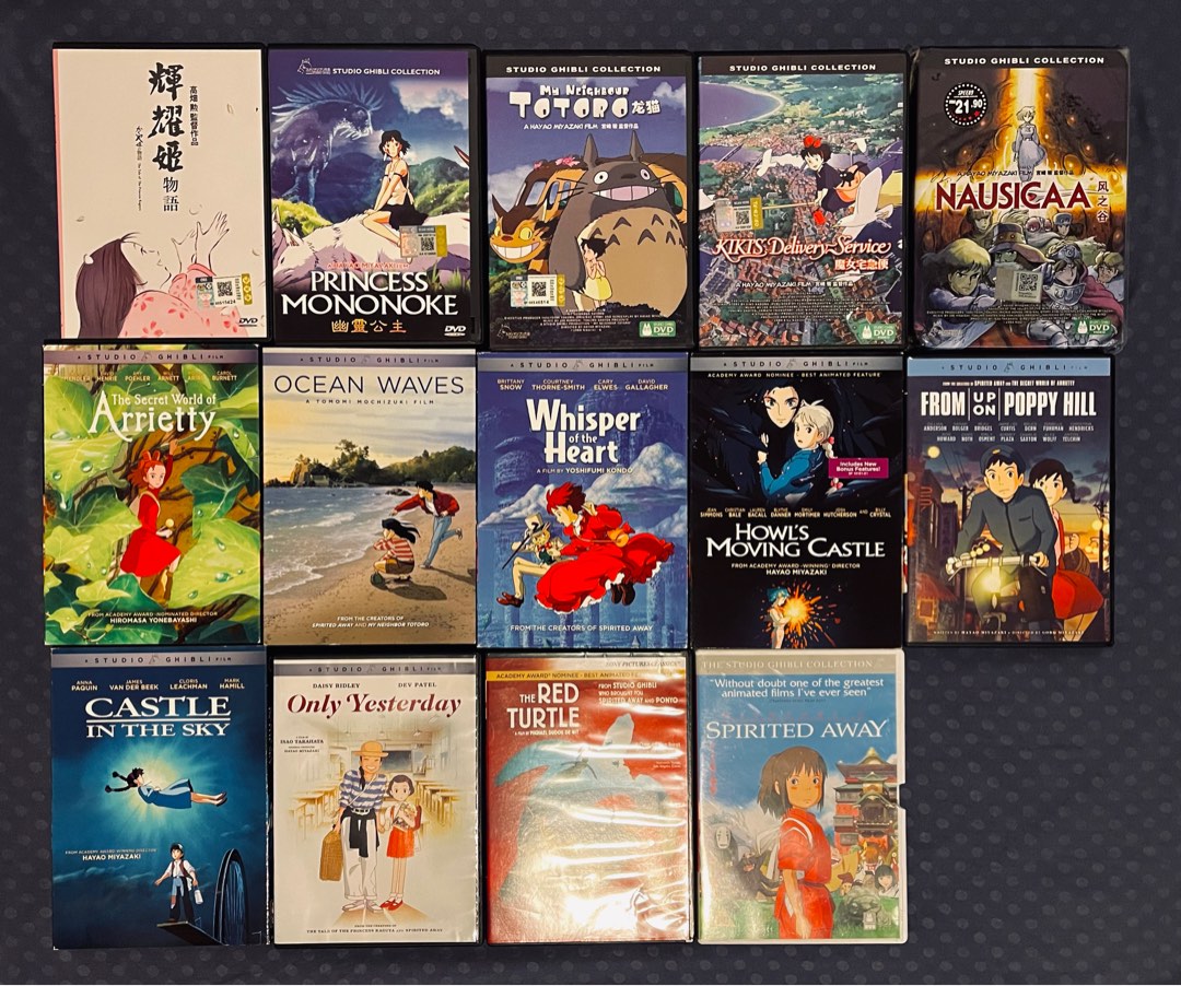 The studio ghibli collection list outlet