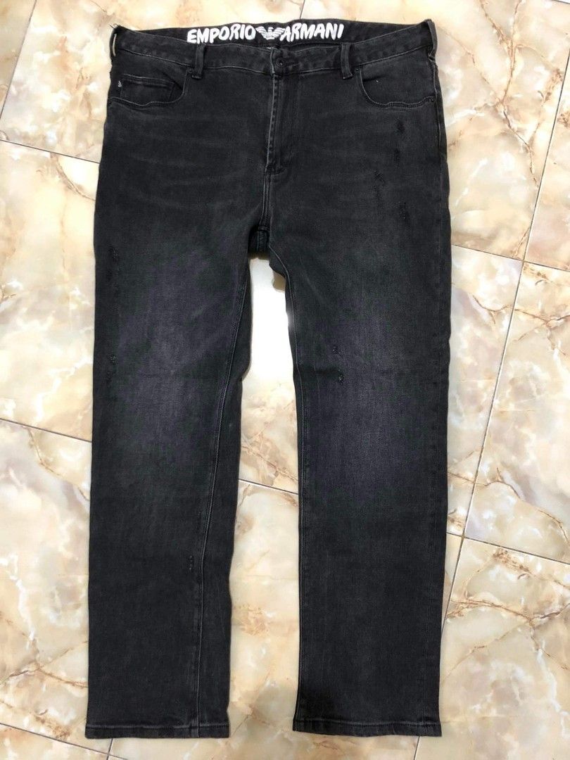 Emporio Armani Jeans, Men's Fashion, Bottoms, Jeans on Carousell