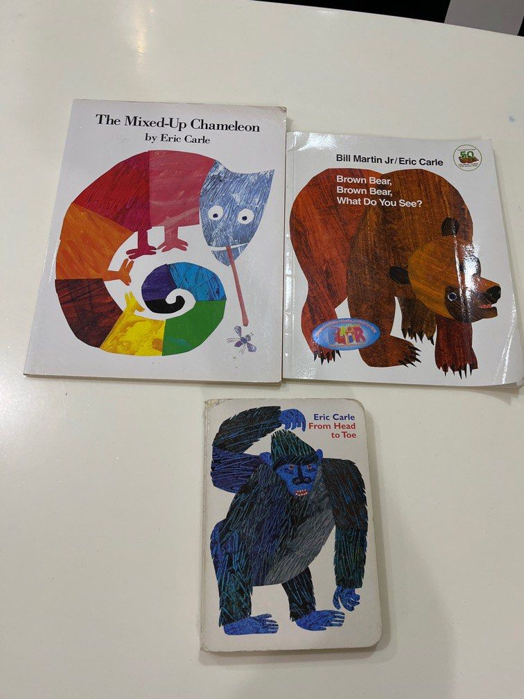 Eric Carle Books Bundle, Hobbies & Toys, Books & Magazines, Children's ...