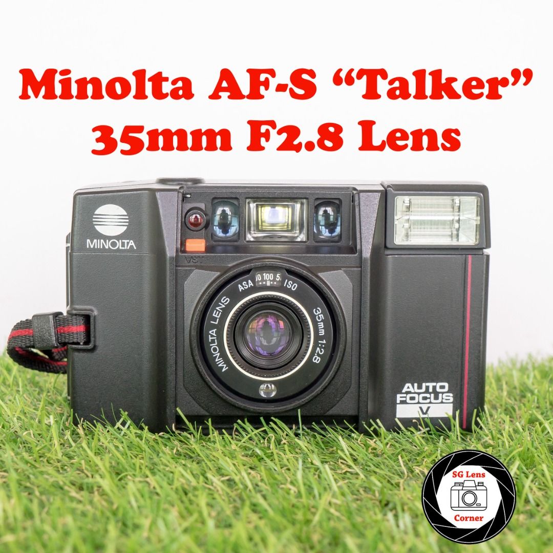 minolta talker 35mm camera