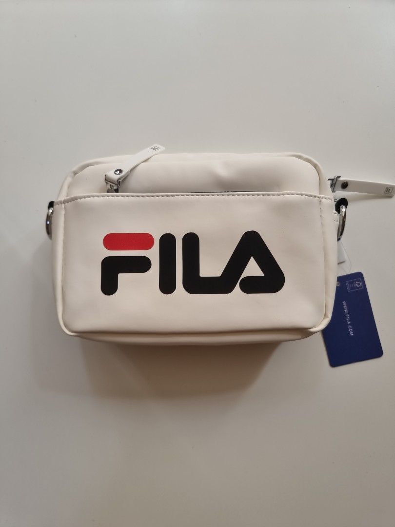 FILA black and white cross body bag